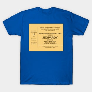 Jeopardy! Ticket T-Shirt